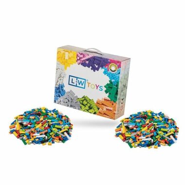 L-W Toys Základní set (lehký + těžký) / LEGO- kompatibilní / 2000 dílků 