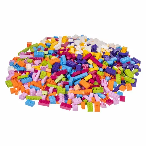 L-W Toys Dívčí set / LEGO- kompatibilní / 930 dílků 