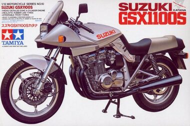 TAMIYA 14010 Suzuki GSX1100S Katana / Plastikový model / 1:12