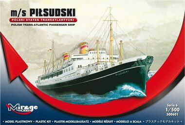 Mirage Hobby 500601 M/S PILSUDSKI / Plastikový model / 1:500