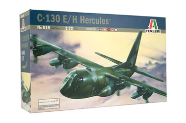 Italeri 015 C - 130 HERCULES E/H / Plastikový model / 1:72 / obtížnost: 3