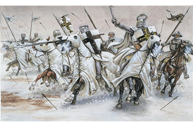 Italeri 6019 Teutonic Knights XIII / Plastikový model / 1:72 / obtížnost: 1