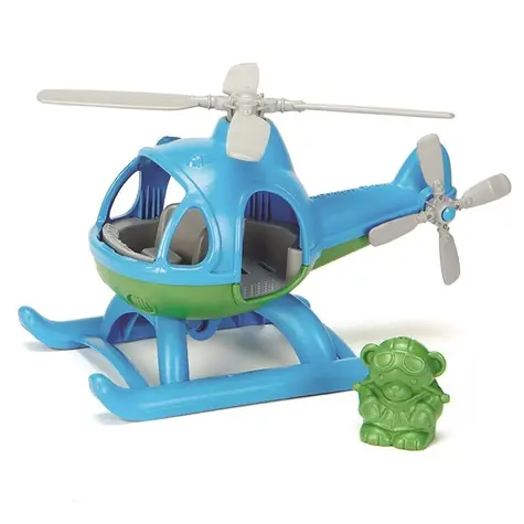 Green Toys Vrtulník modrá / od 2 let