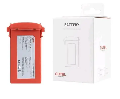 Autel baterie do dronu EVO Nano/Nano+ 2250 mAh červená / Li-Pol / 7.7V