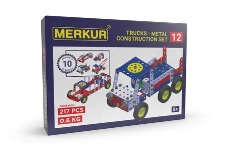 Merkur 012 Odtahové vozidlo / 217 dílů / 10 modelů / od 6 let