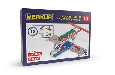 Merkur 014 Letadlo / 130 dílů / 10 modelů / od 5 let