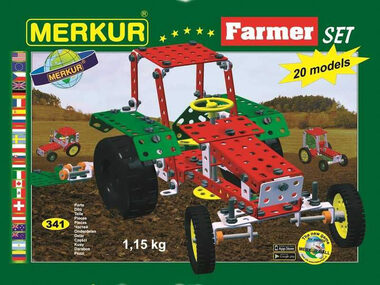 Merkur Farmer Set / 341 dílů / 20 modelů / od 6 let