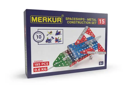 Merkur 015 Raketoplán / 195 dílů / 10 modelů / od 5 let