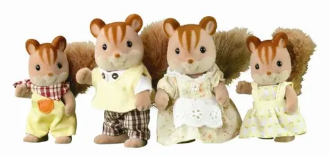 Sylvanian Families Rodina hnědých veverek / od 3 let