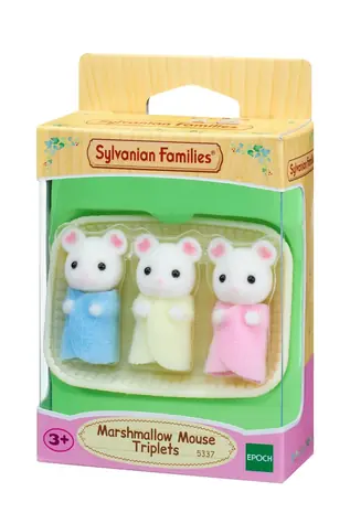Sylvanian Families Baby Marshmallow myšky trojčata / od 3 let