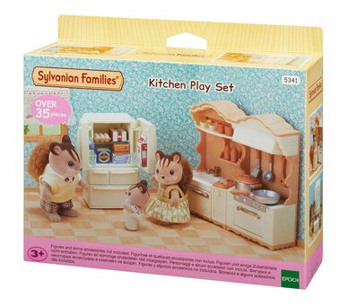 Sylvanian Families set - kuchyňská linka s ledničkou / od 3 let