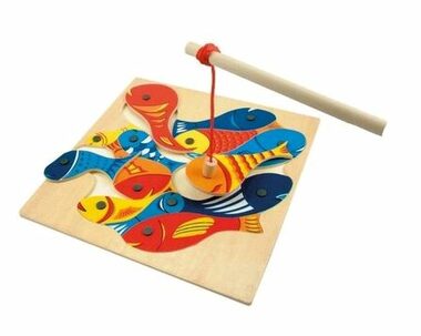 Woody Rybičky s udičkou - magnetická hra / od 3 let