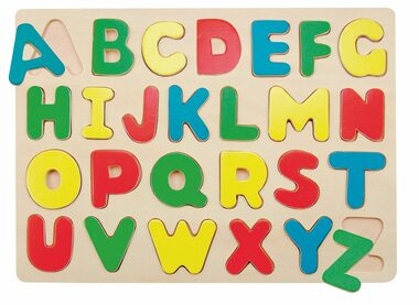 Woody Puzzle na desce ´´Abeceda´´ / od 3 let