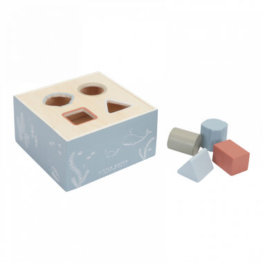 Little Dutch Vkládačka dřevěná Ocean Blue / od 18 měsíců