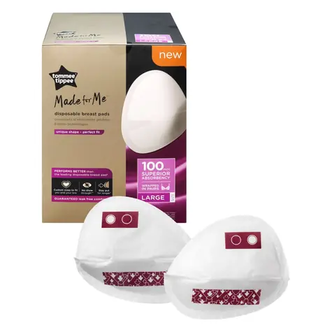 Tommee Tippee Vložky do podprsenky Made for Me 100ks vel. L / od 0 měsíců