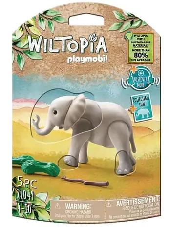 Playmobil® Wiltopia 71049 Mládě slona / Počet dílků: 5 / od 4 let