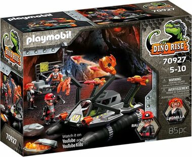 Playmobil® DINO Rise 70927 Comet Corp. Demoliční stroj / Počet dílků: 85 / od 5 let