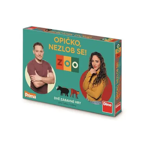 DINO Opičko, nezlob se! - Rodinná hra / Délka hry: 30 minut / Počet hráčů: 2-4 / od 5 let