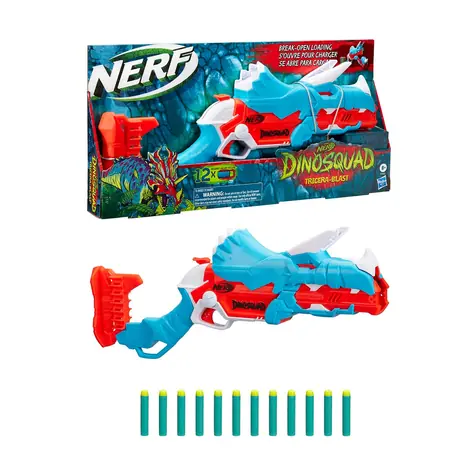 Hasbro Nerf DinoSquad Tricera-Blast / Dětská zbraň / od 8 let