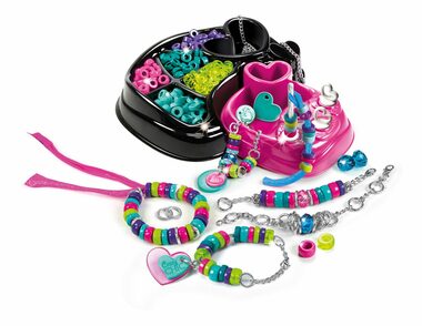Clementoni Crazy CHIC - Kreativní set - barevné náramky / od 7 let