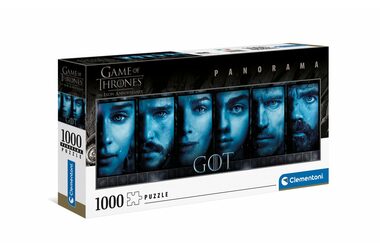 Clementoni PUZZLE Panorama - Game of Thrones / 1000 dílků / od 14 let