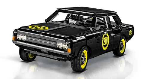 COBI 24333 Opel Rekord C Schwarze Witwe / 1:12 / 2078 kostek / od 8 let