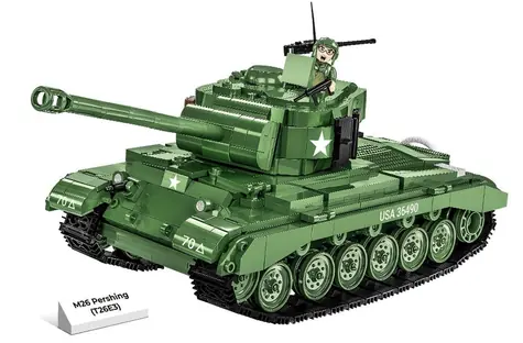COBI 2564 Americký tank M26 Pershing T26E3 / 1:28 / 904 kostek / od 10 let 