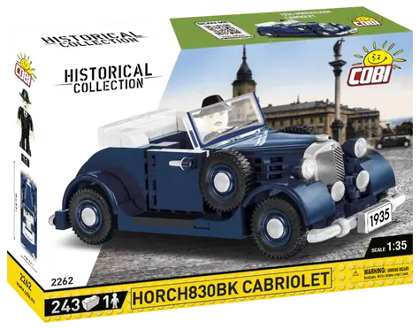 COBI 2262 Horch830BK Cabriolet / 1:35 / 243 kostek / od 8 let