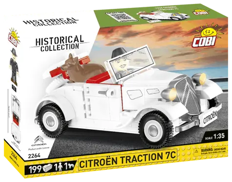 COBI 2264 Citroen Traction 7C / 1:35 / 199 kostek / od 8 let 