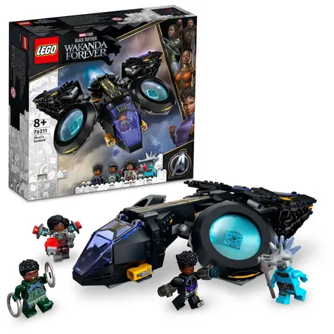 LEGO® Marvel 76211 Shuriin tryskáč Sunbird / Počet dílků: 355 / od 8 let