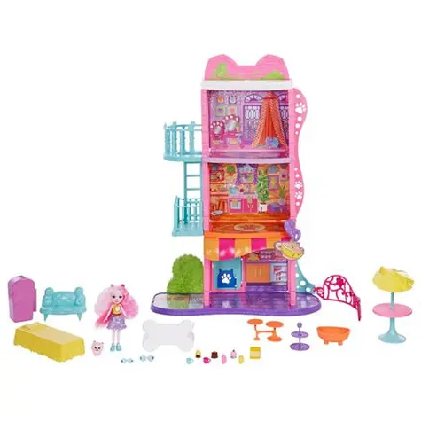 Mattel HHC18 Enchantimals byteček ve městě / od 3 let 