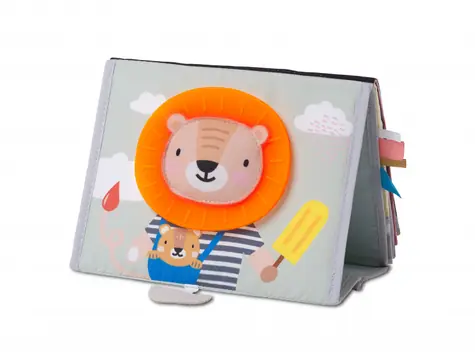 Taf Toys Knížka pro hru na bříšku Savana / od narození