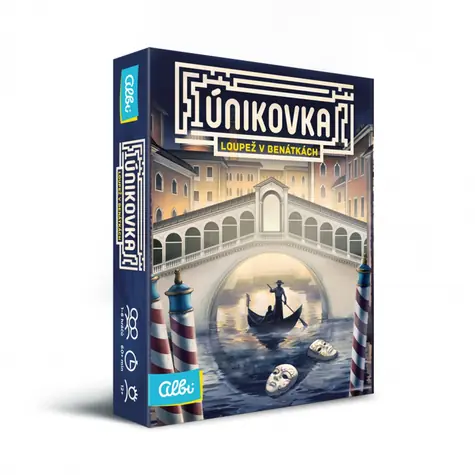 Albi Únikovka - Loupež v Benátkách / Délka hry: 60 minut / Počet hráčů: 1-6 / od 12 let