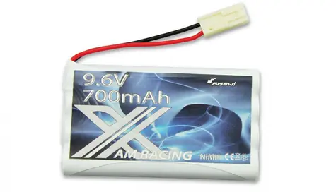 Amewi Mini-Tamiya Stecker Akupack / 9.6V 700mAh Ni-MH