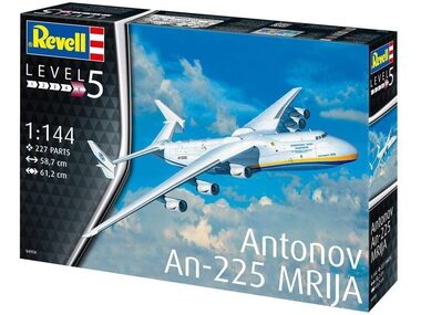 Revell Antonov AN-225 Mrija / Plastikový model / 1:144 / 203 dílů / Obtížnost 5 / od 14 let