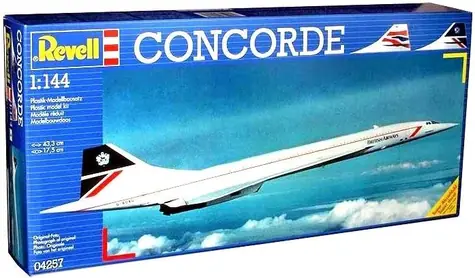 Revell Concorde British Airways / Plastikový model / 1:144 / 67 dílů / 10+