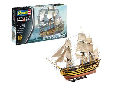 Revell H.M.S. Victory / Plastikový model / 1:225 / Počet dílků 269 / Obtížnost 4 / od 10 let