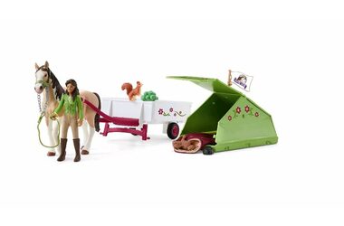 Schleich Horse Club - Sarah na kampingu / od 3 let