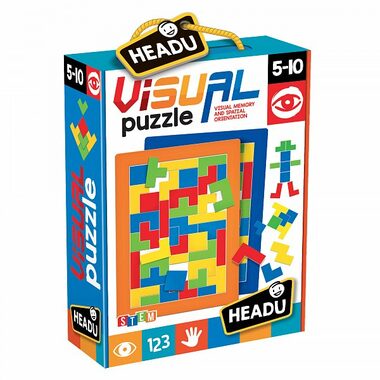 HEADU EN: Vizuální puzzle / od 5 let / v originále EN