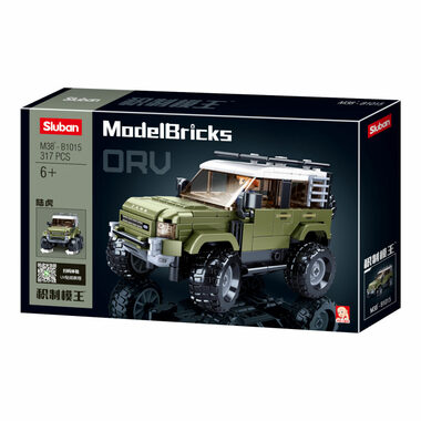 Sluban Model Bricks M38-B1015 anglické SUV Attacker / LEGO - kompatibilní / Počet figurek|dílků: 1|317 / od 8 let
