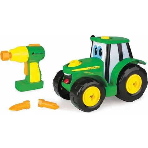John Deere Kids - Postav si svůj traktor Johny / 16 dílků / od 3 let
