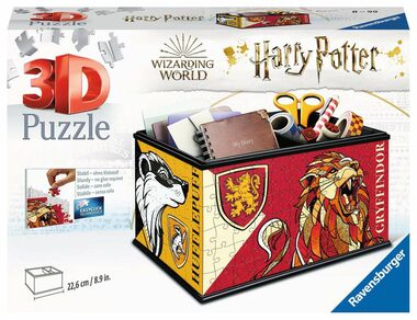 Ravensburger 3D Puzzle Úložná krabice Harry Potter / 216 dílů / 22.6 x 15.5 x 13.5 cm
