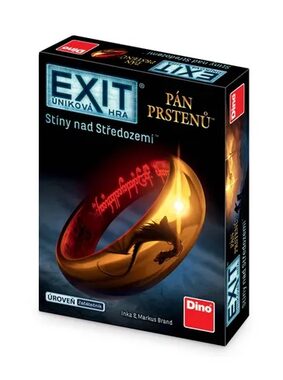 DINO Exit úniková hra: Pán prstenů - Párty hra / Délka hry: 90 minut / Počet hráčů: 1-6 / od 10 let