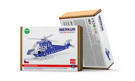 Merkur 054 policejní vrtulník / 142 dílů / od 5 let 