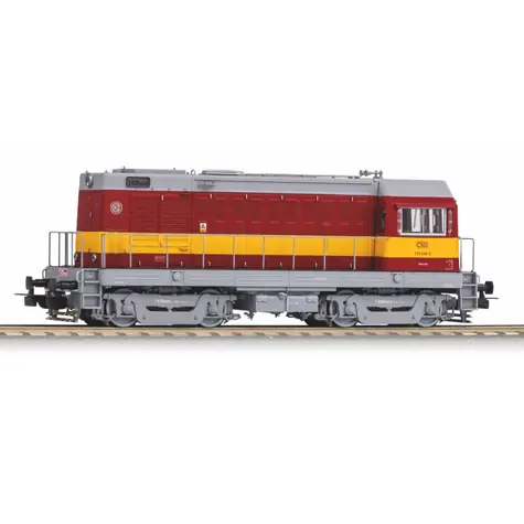 Piko 52431 Dieselová lokomotiva T 435 „Hektor“ ČSD IV / Měřítko:H0 (1:87) / Délka: 144mm / Rádius: 358 mm / 14 let 
