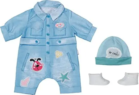 ZAPF Creation Baby Born Deluxe Jeans set oblečení pro panenky - 43 cm / od 3 let 