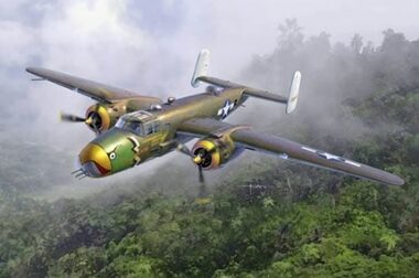 ACADEMY 12328 USAAF B-25D Pacific Theatre / Plastikový model / 1:48