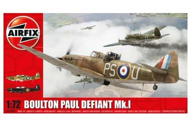 Airfix Boulton Paul Defiant / Plastikový model / 1:72 / 70 dílků / Obtížnost 1