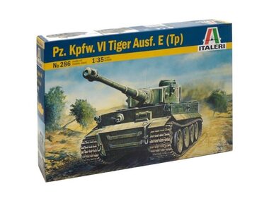 Italeri 0286 Tiger I Ausf. E/H1 / Plastikový model / 1:35 / obtížnost 3