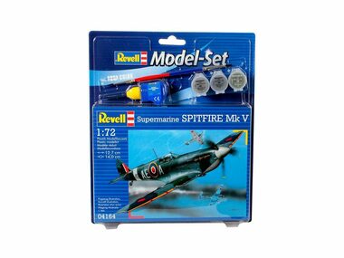 Revell 64164 Supermarine Spitfire Mk. V / Plastikový model / 1:72 / Počet dílků: 39 / Obtížnost 2
